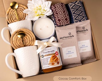 Cozy New Home Gift Basket - Real Estate Closing Gift Box - New Homeowner Gift Basket