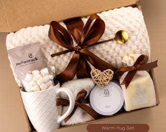 Self care gifts gift boxes, Gift baskets for her, Hygge gift box, Hug in a box gift boxes, Gift for moms wedding, Thinking of you gifts
