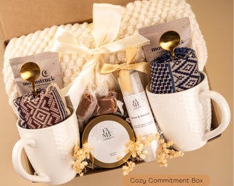 Couples Gift, Anniversary Gift, Engagement Gift, Wedding Gift, Gift For Two, Romantic Gift, Holiday Gifts, Luxury Gift Box, Gift for Family