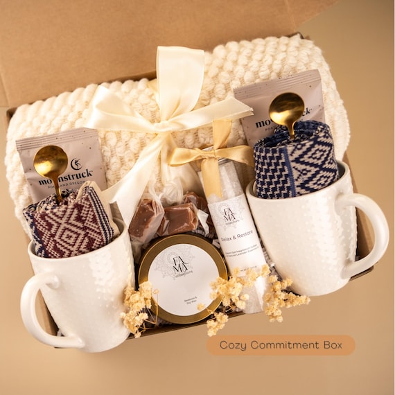 Couples Gift, Anniversary Gift, Engagement Gift, Wedding Gift, Gift For Two, Romantic Gift, Holiday Gifts, Luxury Gift Box, Gift for Family