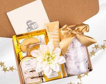 Sunshine Gift Box Cheer Up Care Package Hygge Comfort Cozy Surprise Happiness Mail Delivery Present Teacher Appreciation Set Encouragement