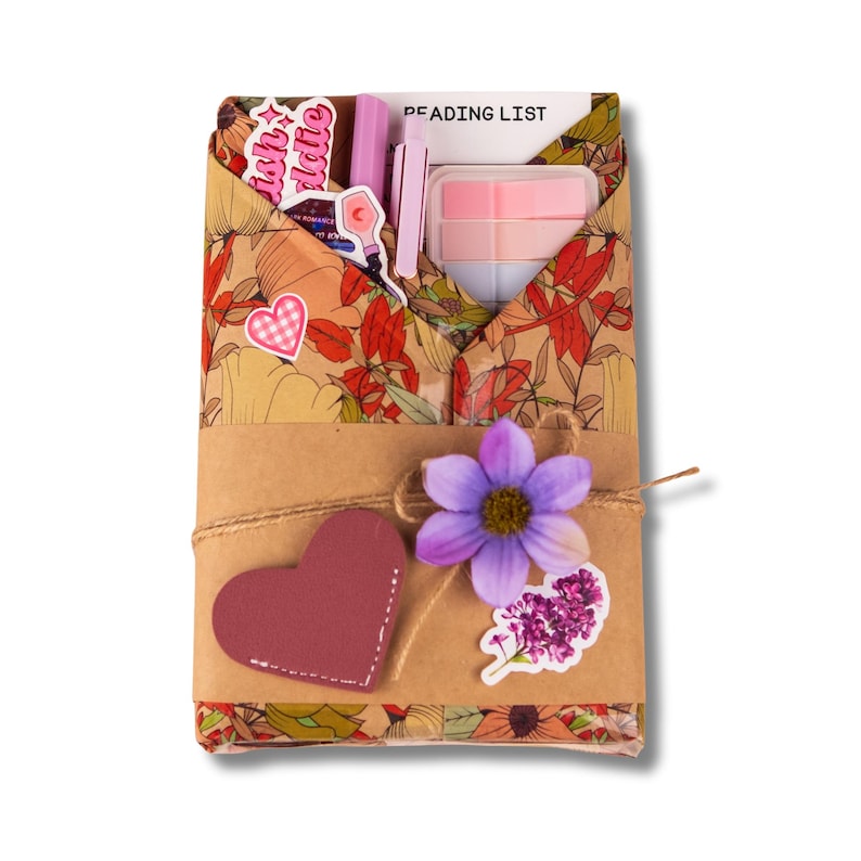 Blind Date with a Book Gift Box Mystery Book Surprise for Book Lover Gift Set Cozzy Reading Essentials Book Gift Birthday for Her Bookworm BD-Brown - Book Only