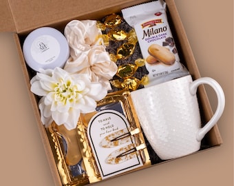 Mothers Day Gift Basket For Grandma Hug in A Box Care Package for Her Self Care Gifts Birthday Gift Basket for Her Gift Basket for Mom