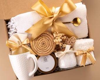 Sending a hug gift box | Thinking of You | Birthday Gift | Self Care Gift Basket | Warm and Cozy | Thank You Gift Box | Get Well Soon