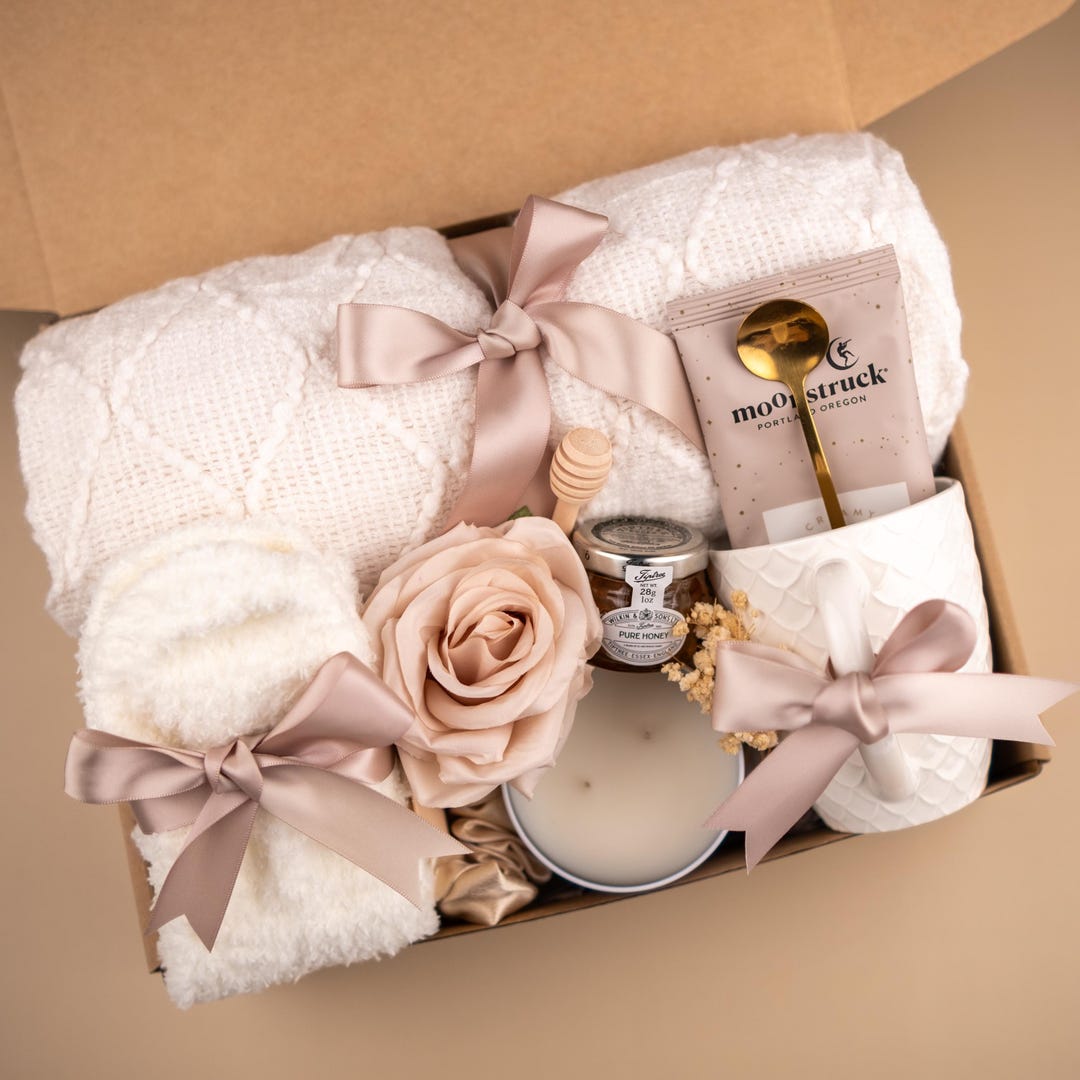 Hugging Boxes Hug in A Box, Thinking of You Box, Encouragement Gift, Hygge Gift Box ...
