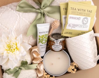 Surgery Recovery Care Package, Get Well Soon Gift Box, Cozy Comfort Set, Encouragement Gift Basket for Her
