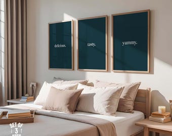 Set de 3 Láminas Minimalistas para Pared – Arte Digital Moderno – Posters Imprimibles – Decoración Hogar / Descarga Digital