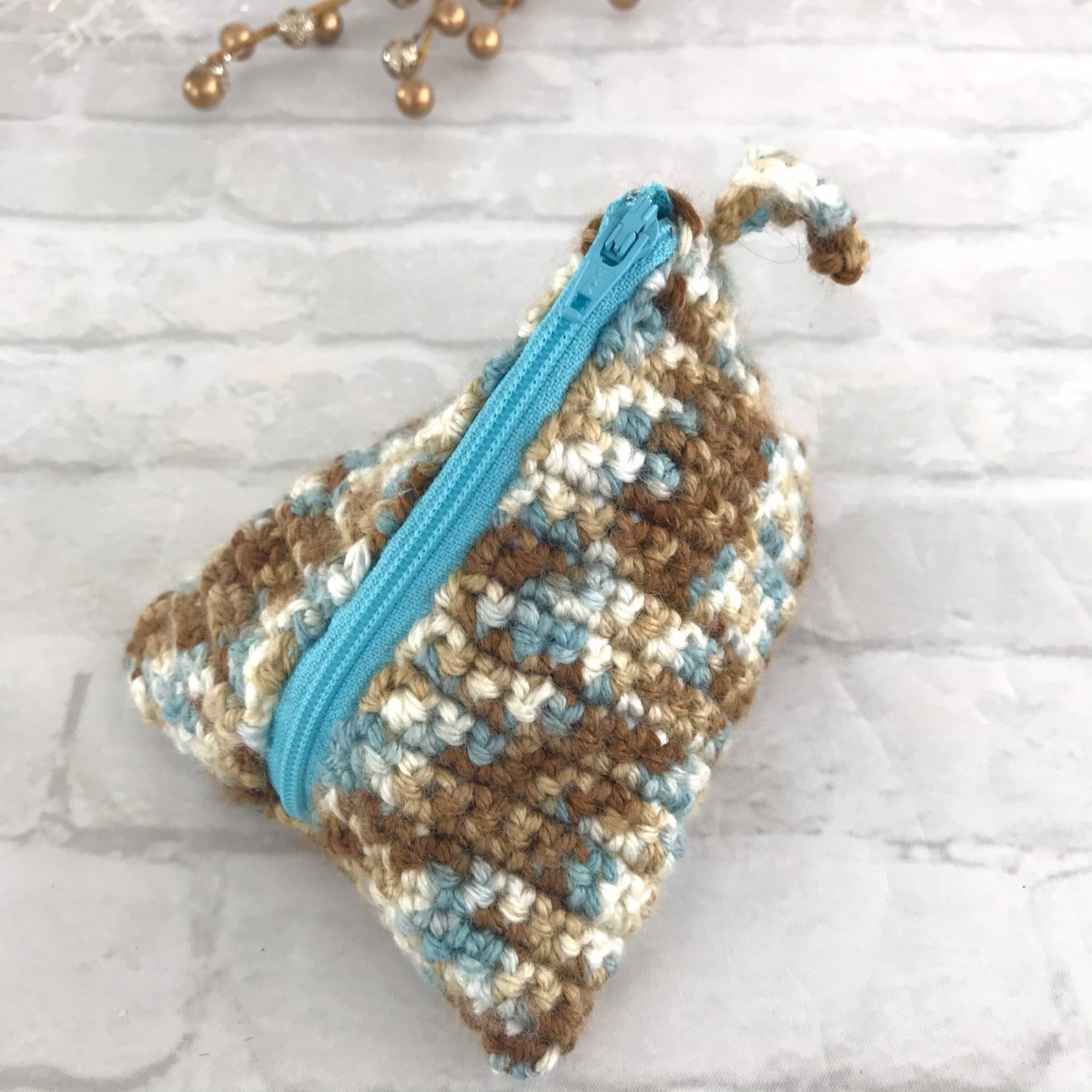 Crocheted Coin Purses Zipper Pouch PurseHandmade Gift for Etsy France