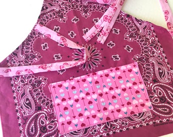 Aprons for Kids, Child Apron, Kid Apron, Childrens Play Apron, Aprons for Children, Gifts for Kids Handmade Kitchen Apron for Boy or Girl