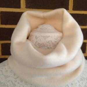 Fleece Neck Warmer Scarves for Women Winter Neck Buff Scarf