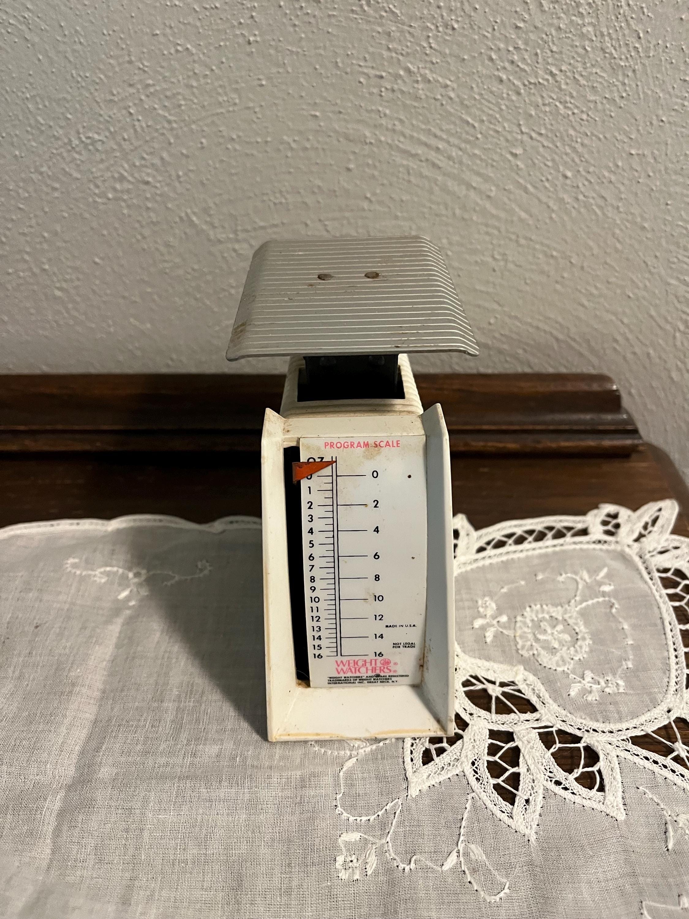 Báscula de plataforma dietética vintage Weight Watchers España