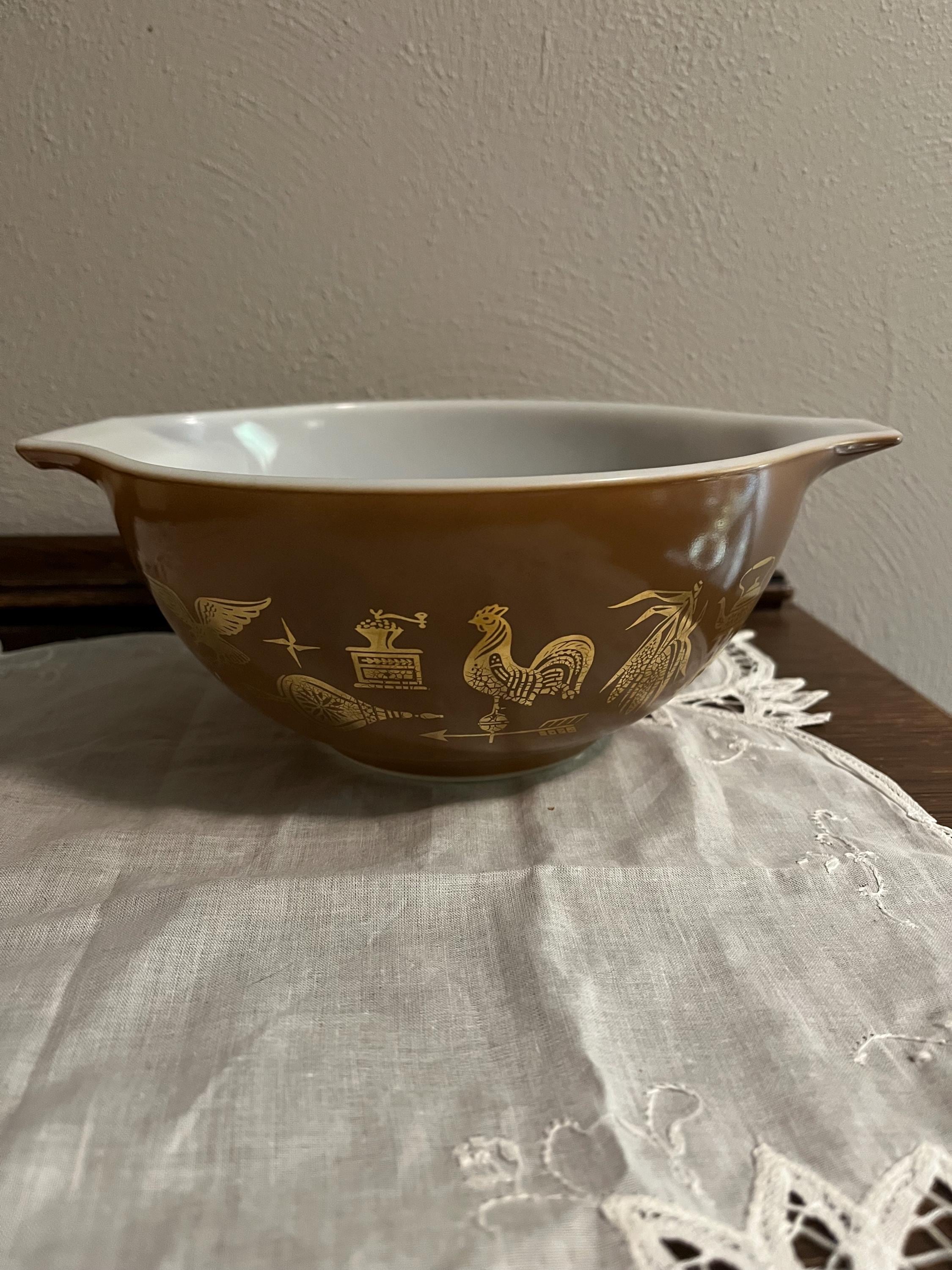 ヴィンテージ パイレックス アーリーアメリカン シンデレラ ミキシング