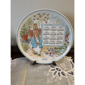 Vintage Peter Rabbit Plate - Etsy