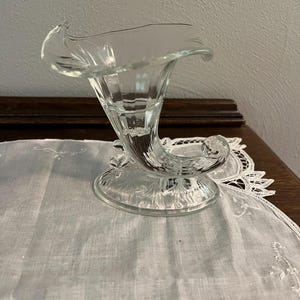 Vintage Horn of Plenty Candleholder