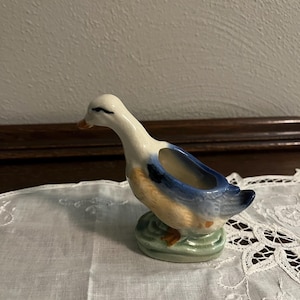 Vintage Small Goose Vase Planter