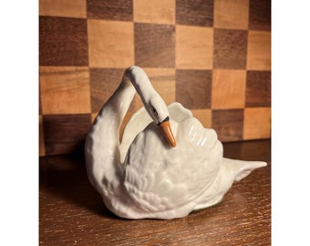 White Swan Planter Made in Slovenia A326