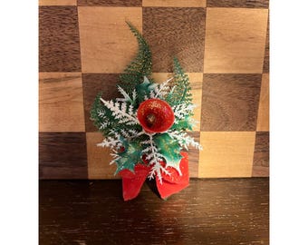Vintage Hand Made Christmas Corsage