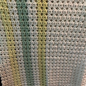 Small Crocheted Blanket