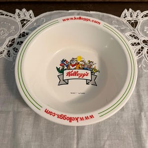 Collectible Kellogg’s Cereal Bowl