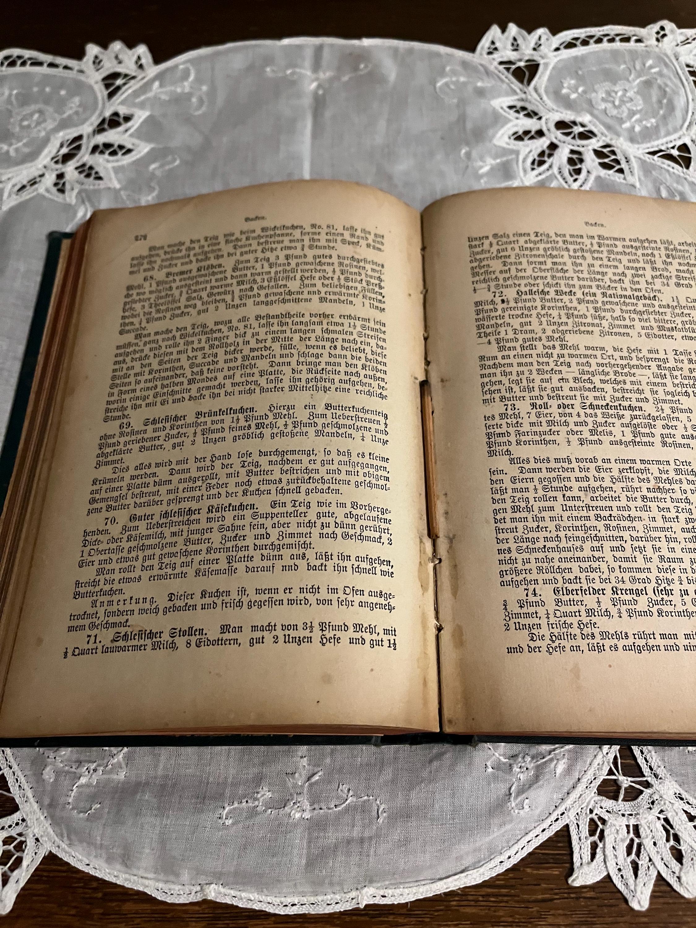 ドイツ人のためのコッホ・ブッフ料理本（ドイツ語で書かれたアメリカ