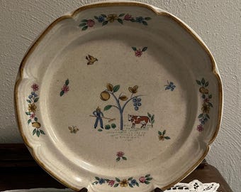 International Heartland Soneware Brot Salat Dessert Teller Bauernhof Design