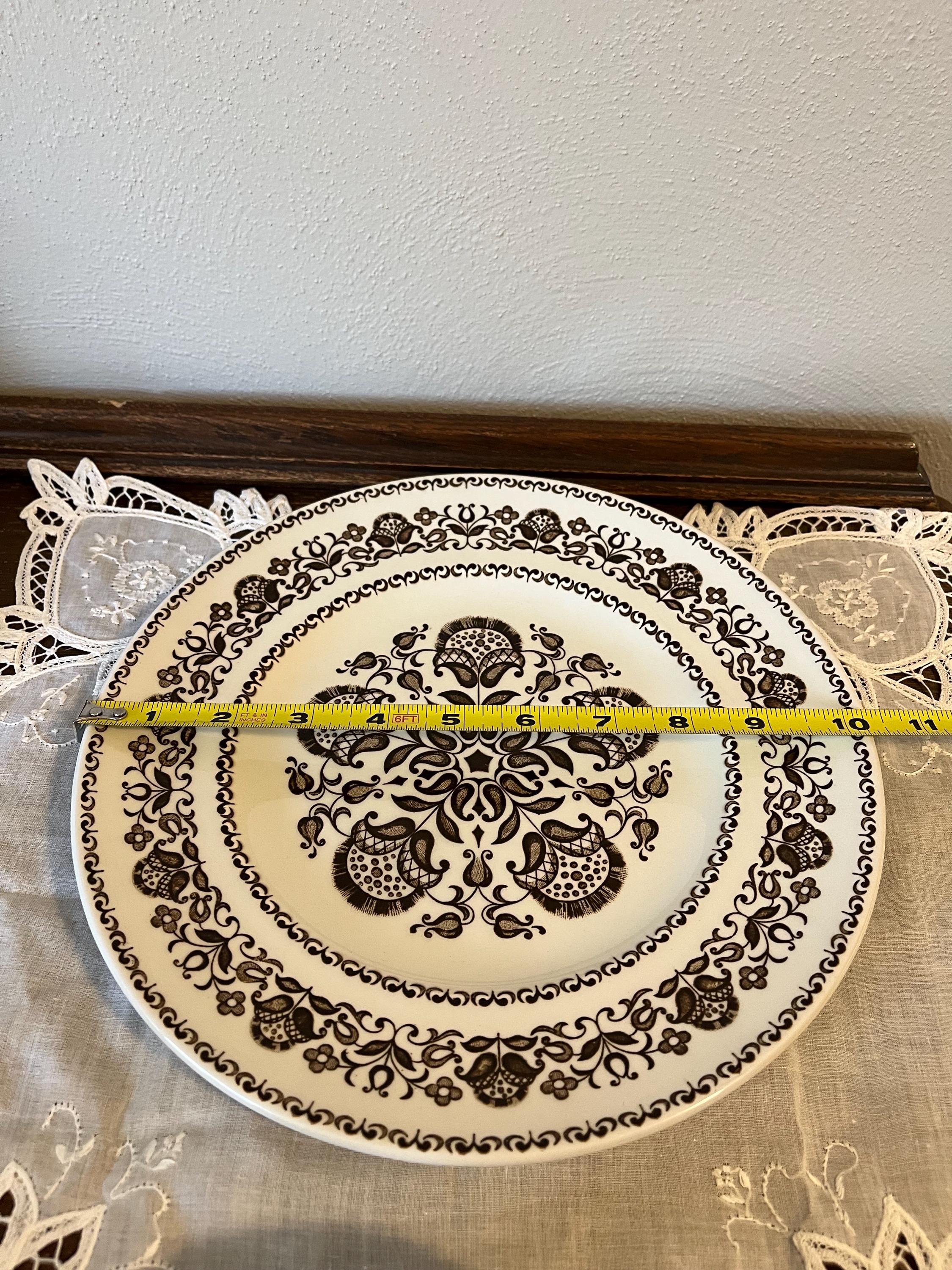 Vintage Wellesley Dinner Plate Wood and Sons Burslem England