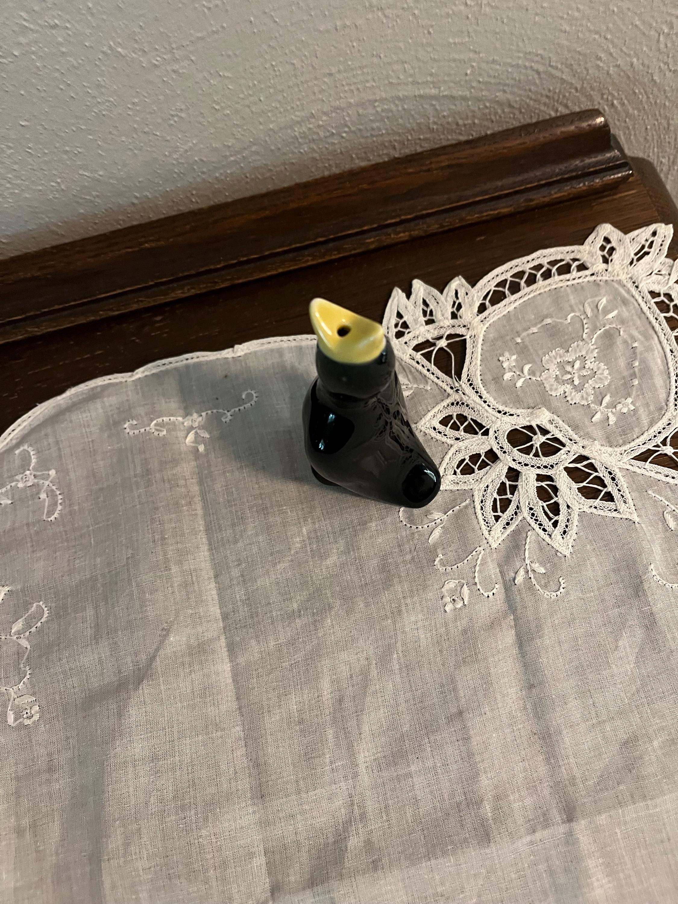 ヴィンテージ Norpro パイバード、ブラックバード セラミックベント