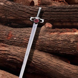 Sword of Omens Replica: ThunderCats Cosplay Sword with Leather Sheath