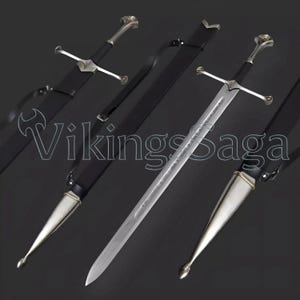 Handcrafted Stainless Steel Sword: Collector&#39;s Heirloom, Personalized Option