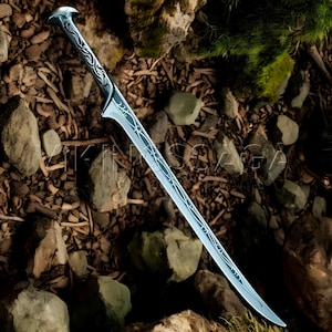 Legendary Elven Longsword Crafted in the Spirit of Thranduil Iconic Blade Perfect gift for him or dad