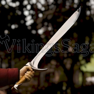 Handcrafted Orcrist Sword Replica: Thorin Oakenshield Inspired Display Decor