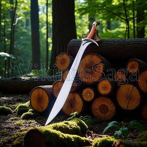 Handcrafted Orcrist Sword Replica: Thorin Oakenshield Inspired Display Decor