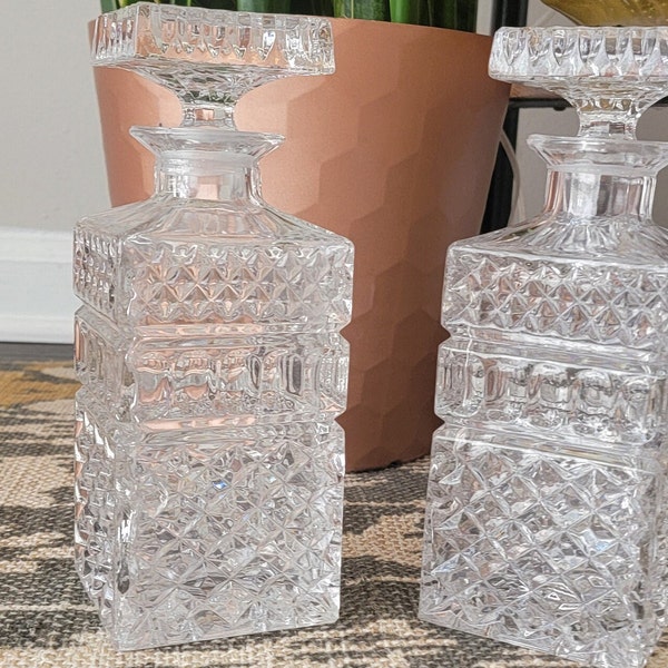MCM Lausitzer Leaded Crystal Decater from Germany