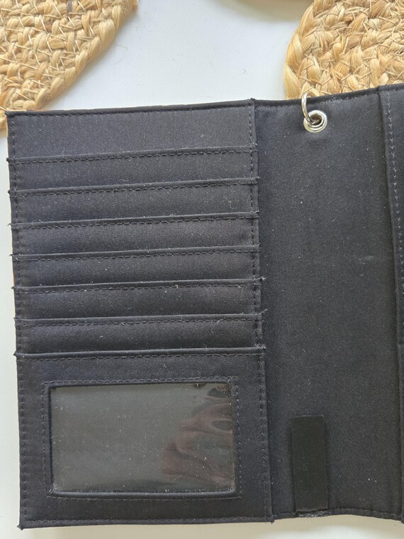 Leopard Print Wallet with Calculator Large Vintag… - image 3