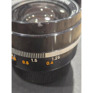 Vintage Canon EX 35mm F/3.5 Lens – Made in Japan, Includes Caps image 4