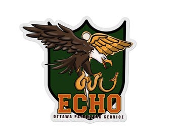 Echo Eagles Platoon Sticker