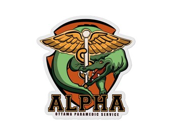Alpha Alligators Platoon Sticker