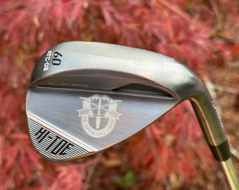 Palo de golf grabado personalizado / Regalo militar personalizado / PALO INCLUIDO