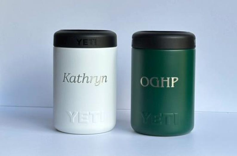 Custom YETI Can Cooler | Personalized Drinkware image 1