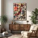 Basquiat Style Abstract Tokyo Subway & Japan Map Print | Downloadable ...