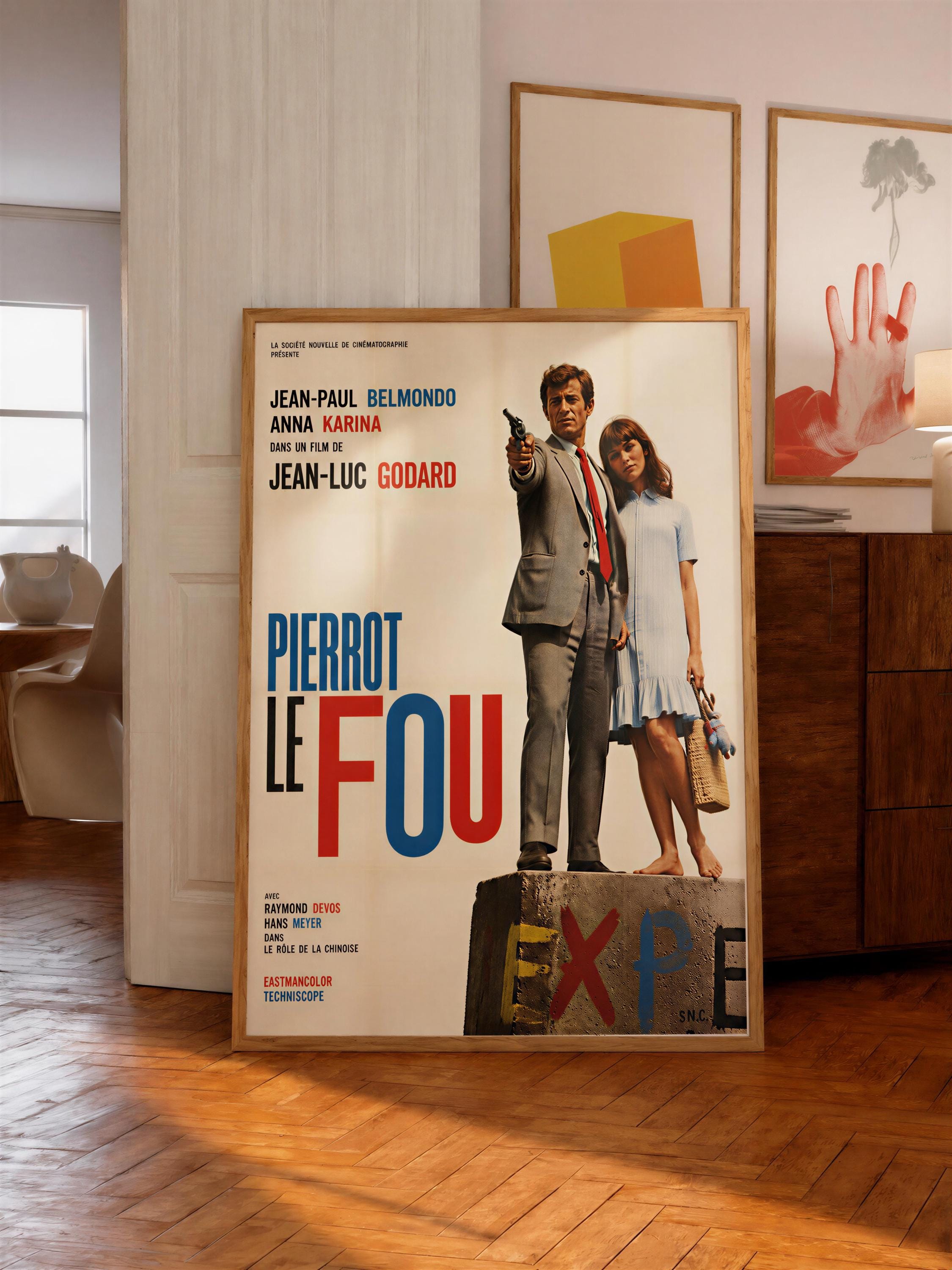 仏ヴィンテージ映画ポスター5枚セット バルドー ゲンズブール バーキン ゴダール ゴダールのポスター - Etsy 日本