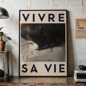 Vivre Sa Vie Poster - Etsy