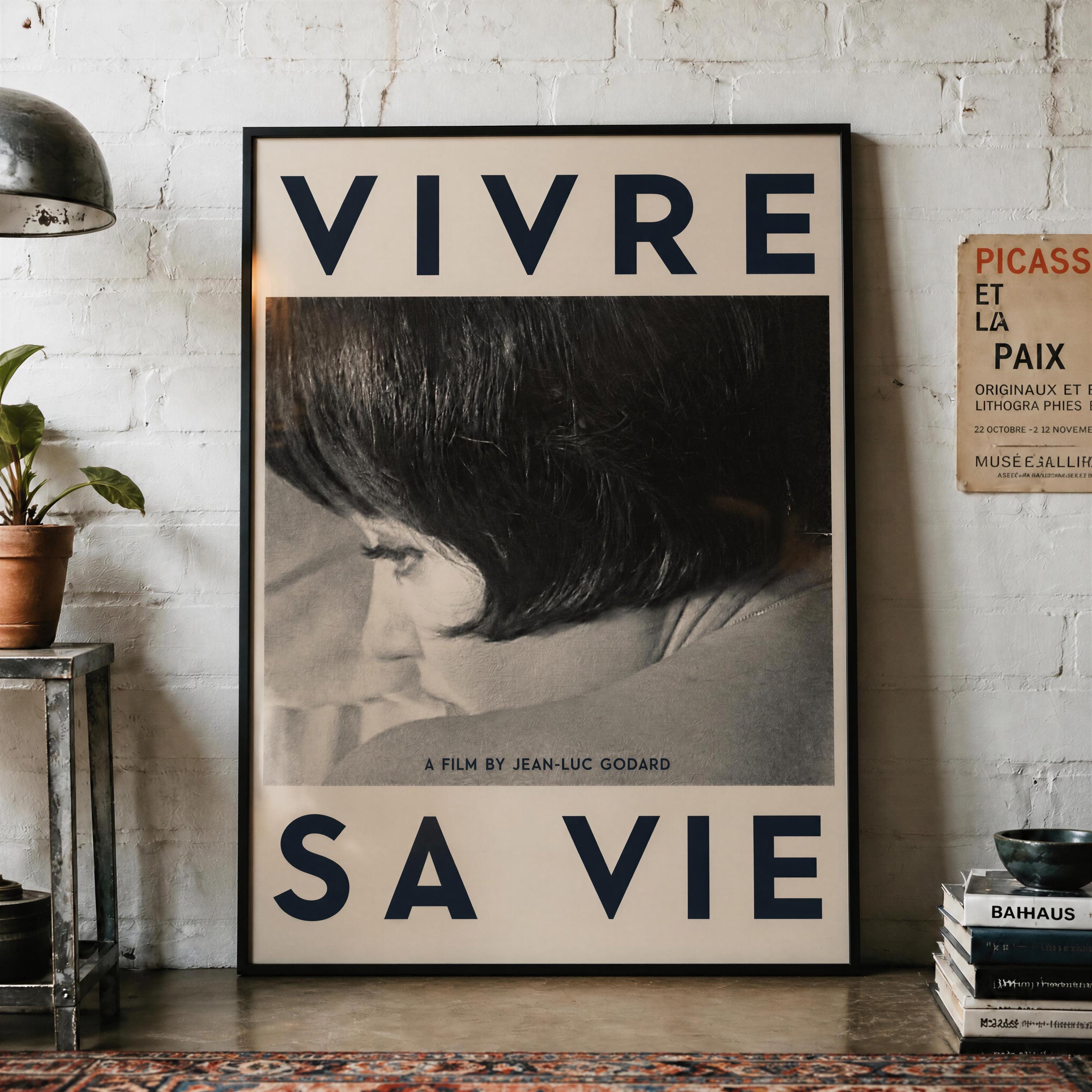 Vivre Sa Vie Poster - Etsy