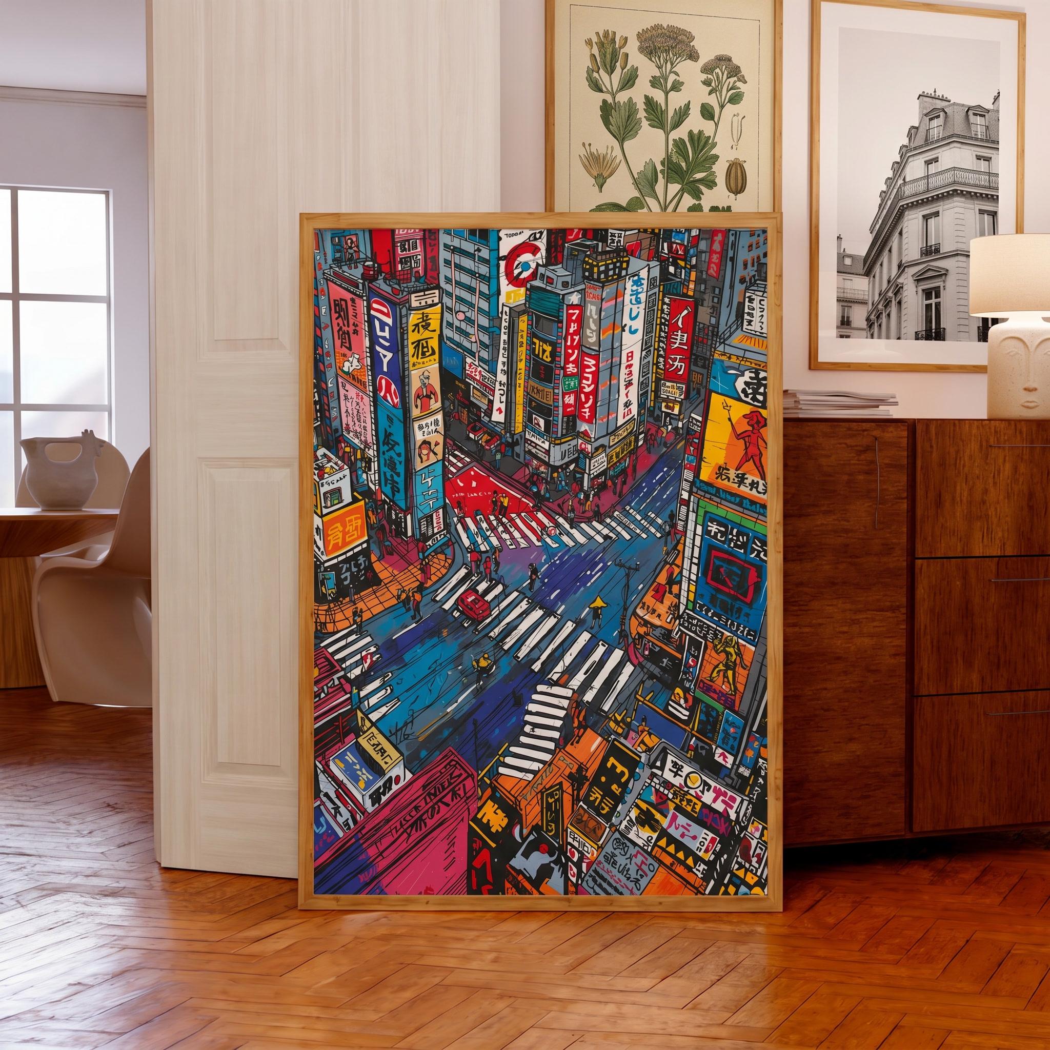 Shibuya Art - Etsy