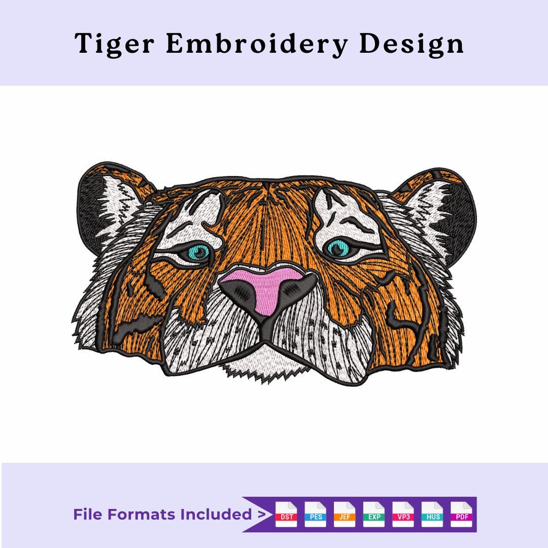 Tiger head tattoo - Etsy Österreich, image size:1080x1080