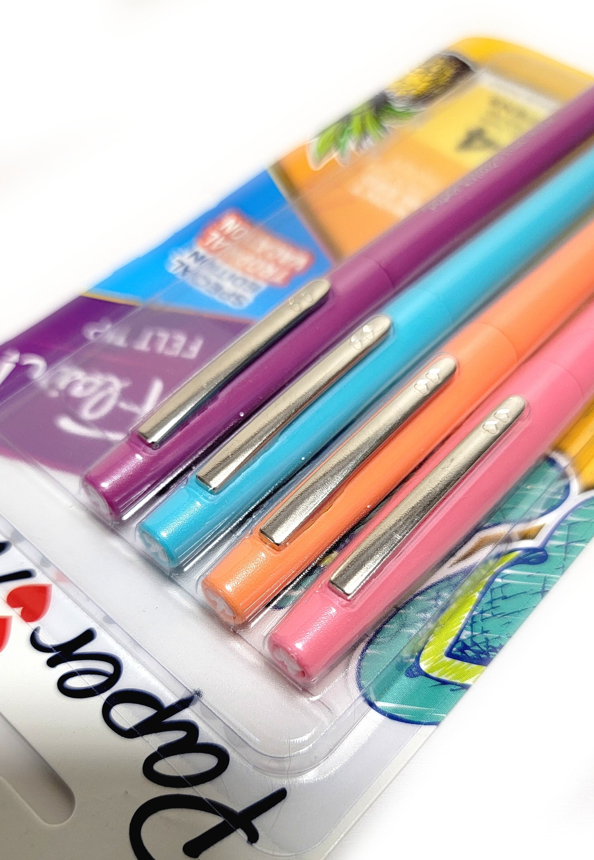 Paper Mate Bold Flair Felt Tip 1.2mm Pen 6/Pkg