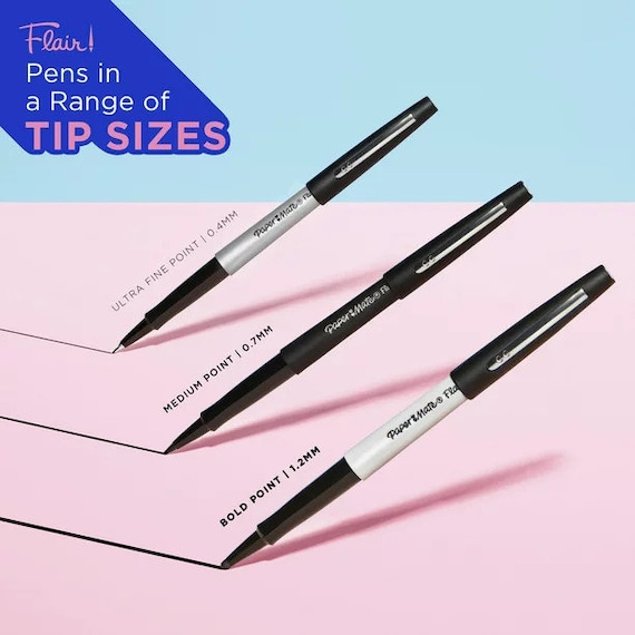 Set of 4 Paper Mate Flair Felt Tip Pens TROPICAL SET 0.7mm Medium