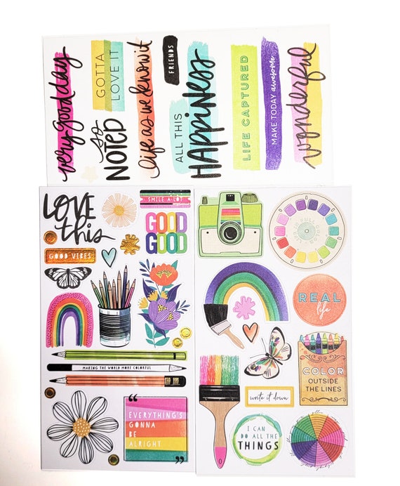 Vivid Color Sticker Tweezers  Coloring stickers, Card making, Vivid colors