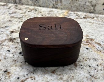 Walnut Salt Cellar