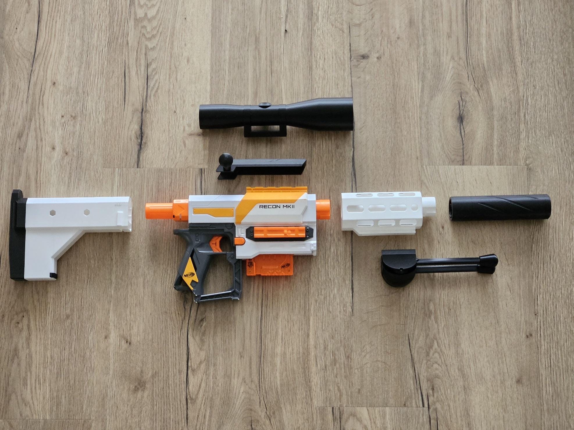 ナーフ リーコン mk2 nerf recon カスタム Nerf Modulus Recon MKII Modification Guide : 10 Steps